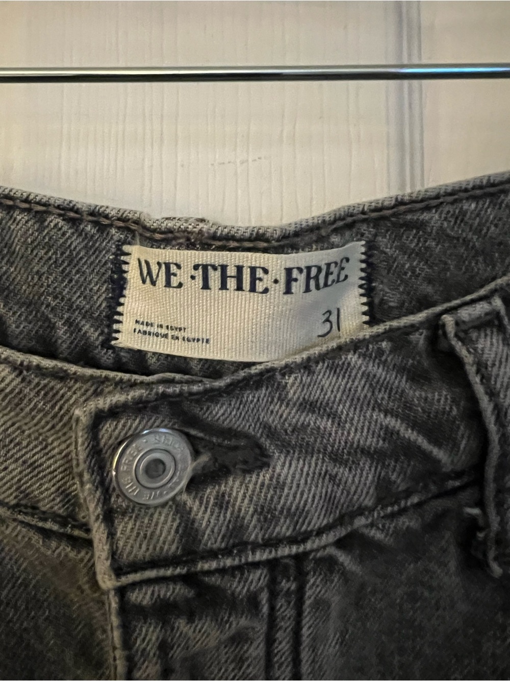We The Free Relaxed Mid-Rise Barrel Jeans in Archive Grey - Picture 2 of 7